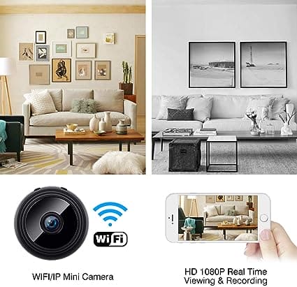 Mini WiFi A9 Camera HD 1080p Video Recorder