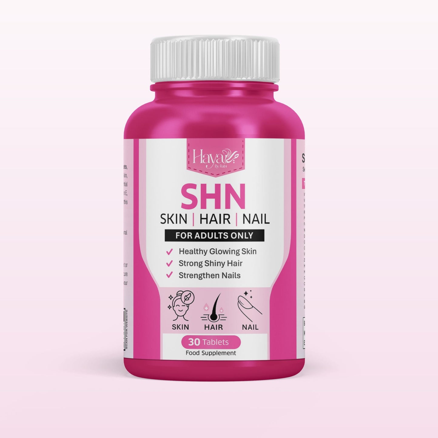 SHN Tablets by Rabi Pirzada – Skin, Hair & Nail Care Supplement