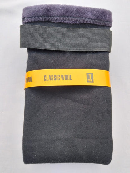 Knee Warmer - Woolen Blend Thermal Leg Warmers - 1 Pair Knee Pad - Unisex Elastic Knee Pads For Men & Women