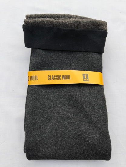 Knee Warmer - Woolen Blend Thermal Leg Warmers - 1 Pair Knee Pad - Unisex Elastic Knee Pads For Men & Women