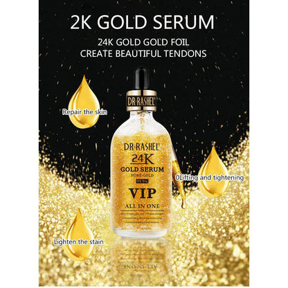 Dr.Rashel Gold Serum 99.9% VIP All In One Pure Gold - 50ml