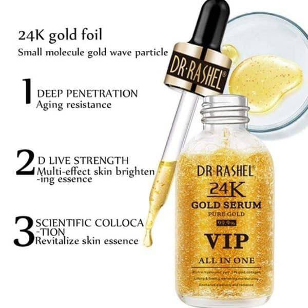 Dr.Rashel Gold Serum 99.9% VIP All In One Pure Gold - 50ml